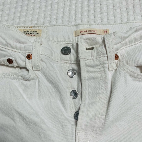 Levi Strauss and Company, wedgy, straight cropped ankle size 25 jeans - Picture 5 of 10